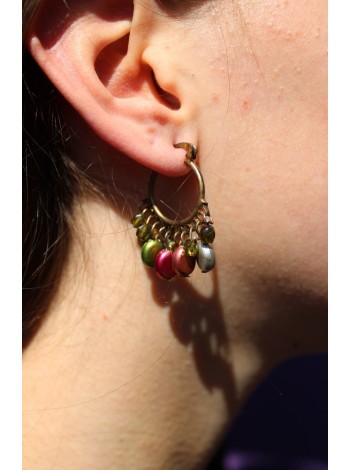 Pendientes PENJAN488 - Pack de 4 colores