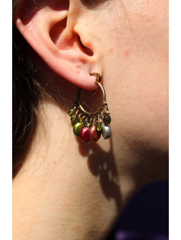 Pendientes PENJAN488 - Pack de 4 colores
