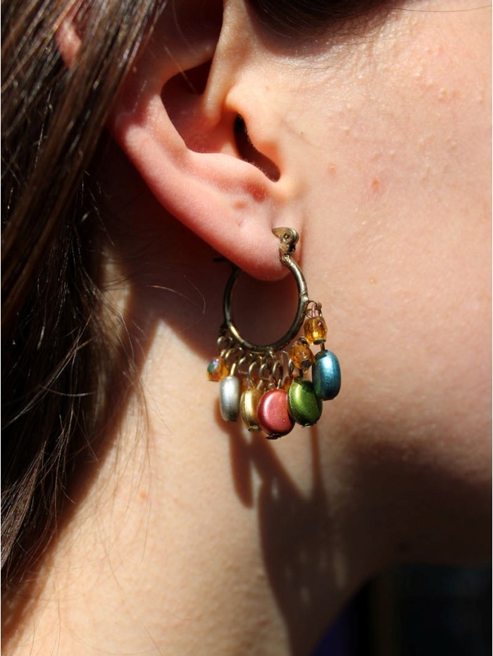 Pendientes PENJAN488 - Pack de 4 colores