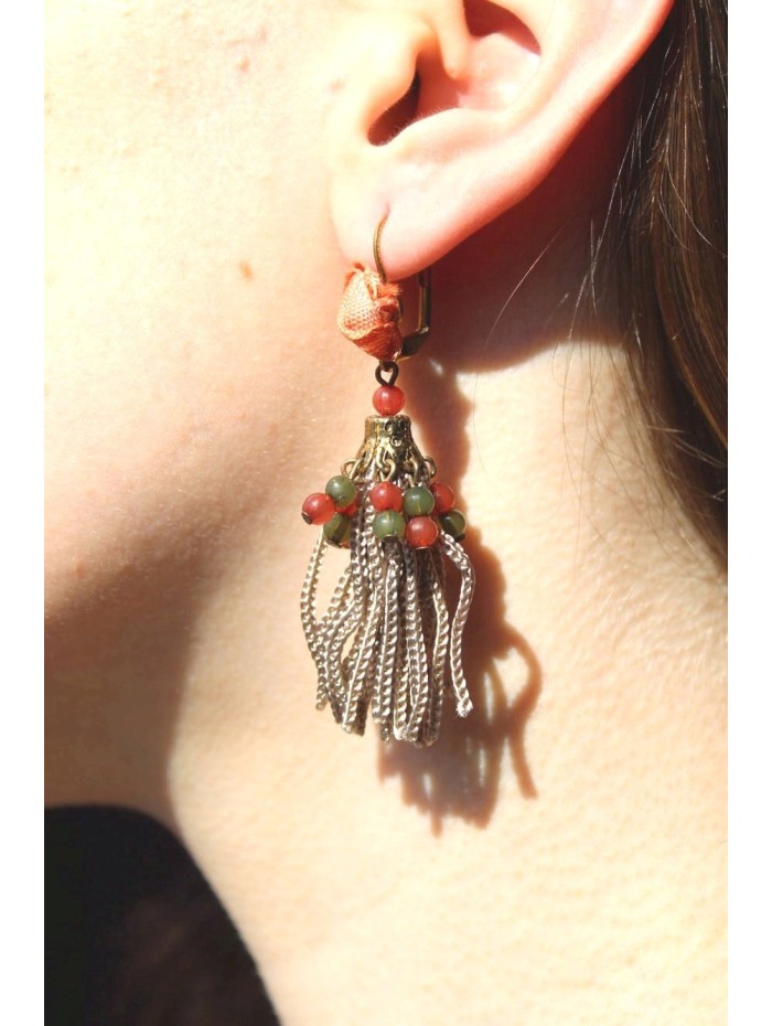 Boucles d'oreilles PENJAN460L - Pack de 4 couleurs