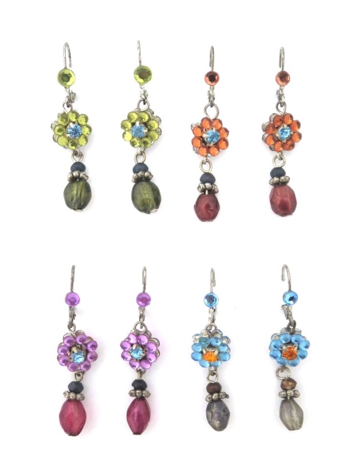Pendientes PENJAN253 - Pack de 4 colores