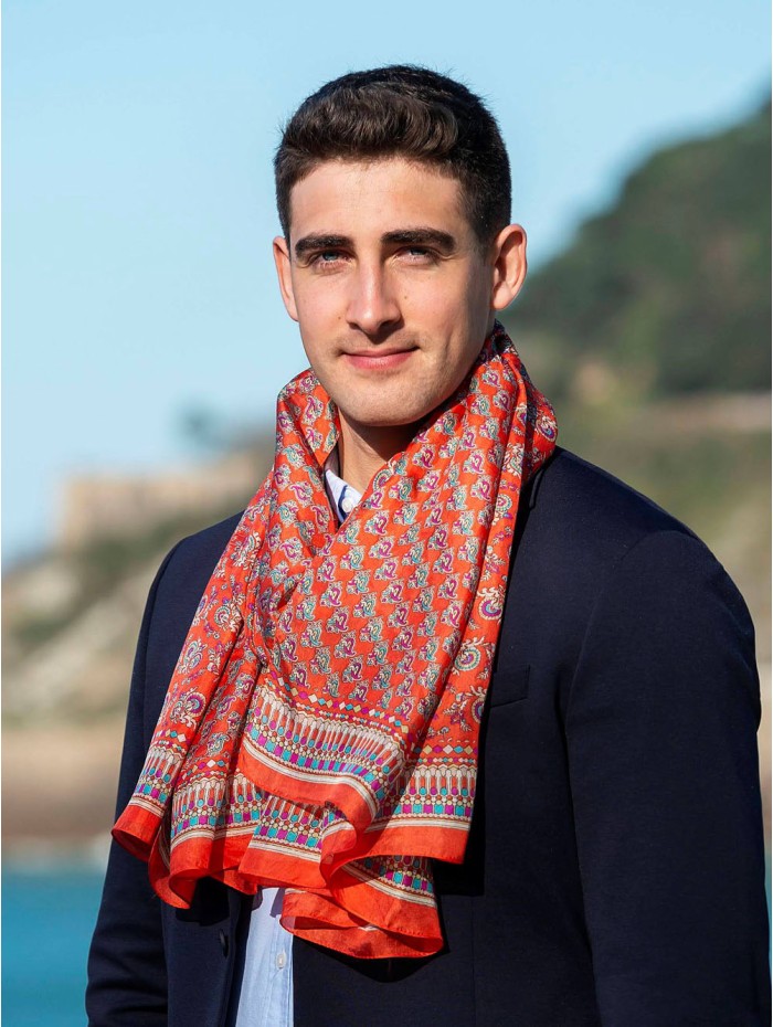 Foulard en soie ASK130C