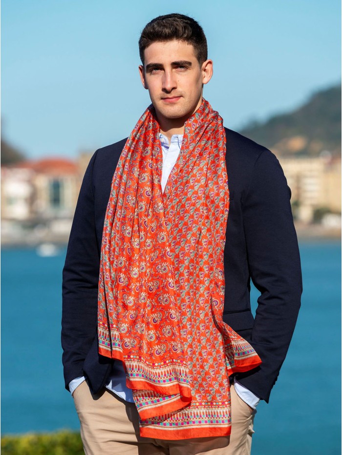 Foulard en soie ASK130C
