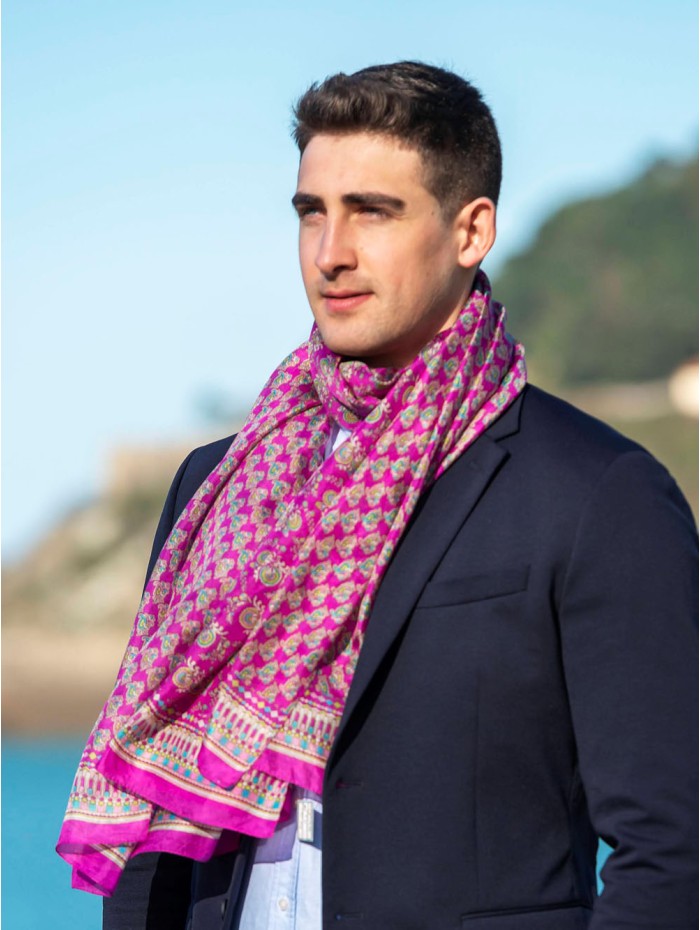 Foulard en soie ASK130C