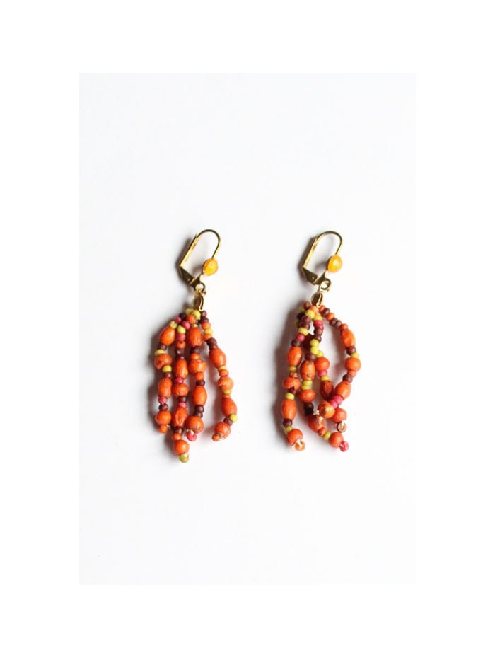 Boucles d'oreilles PENJAN38 - Pack de 4 couleurs