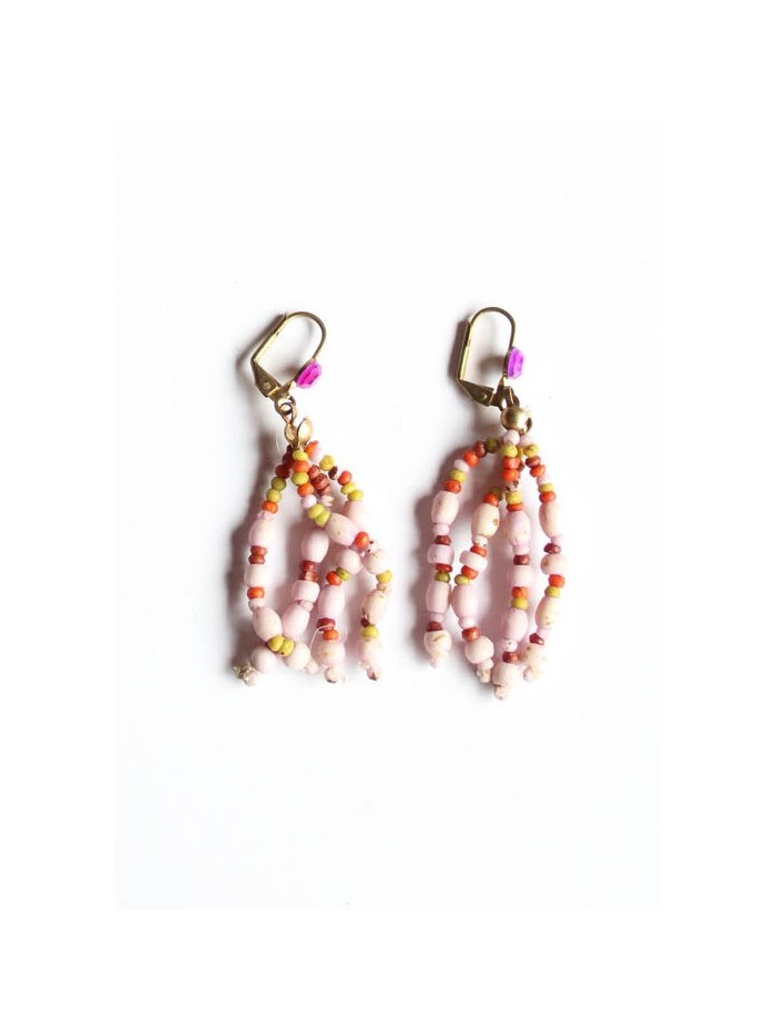Boucles d'oreilles PENJAN38 - Pack de 4 couleurs