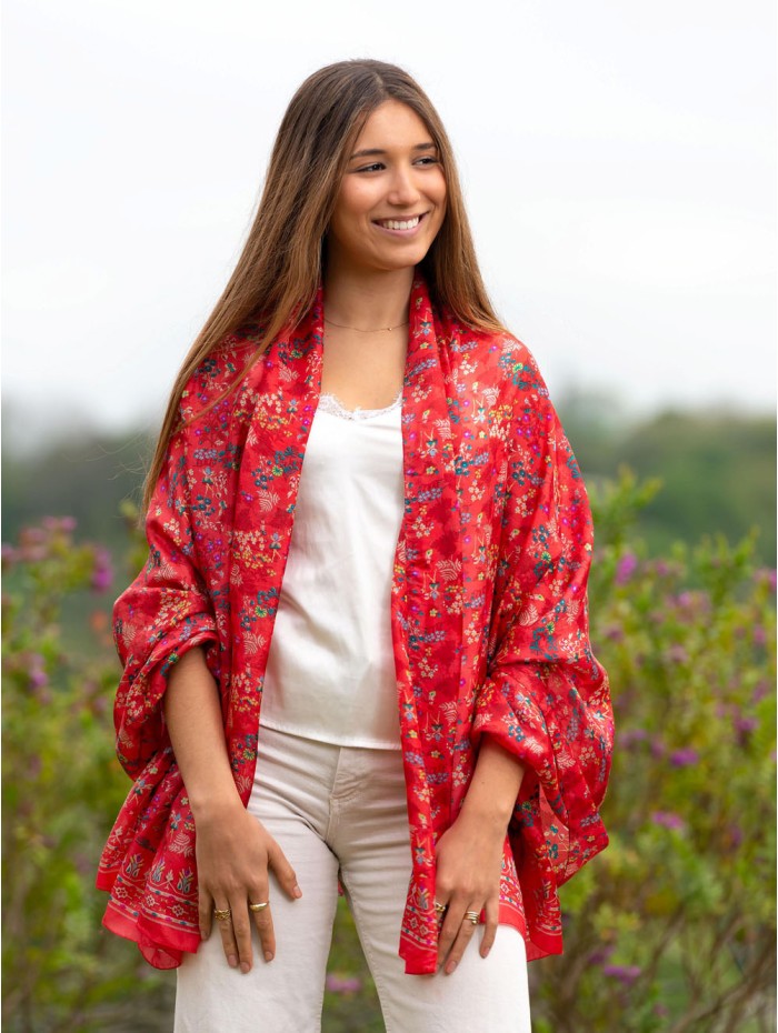 Foulard en soie ASK131C