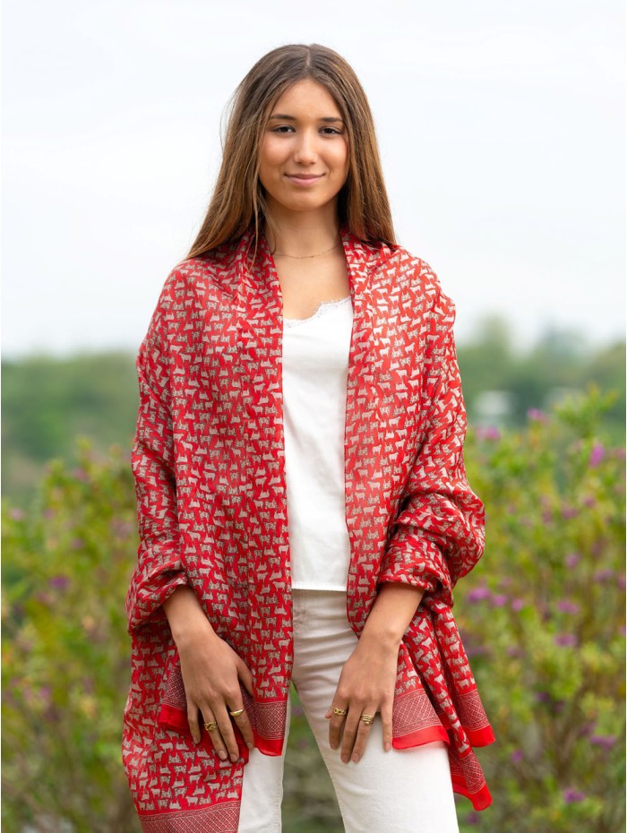 Silk foulard ASK132C