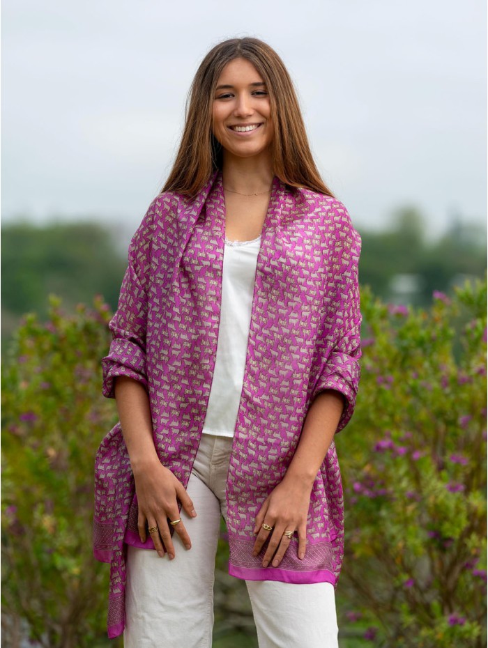 Silk foulard ASK132C
