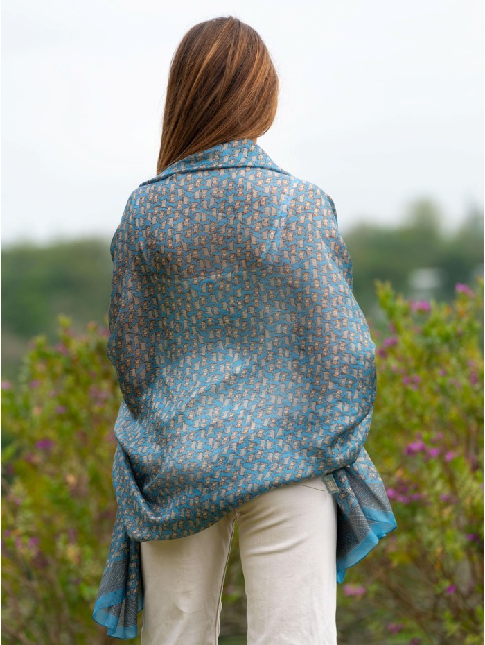 Silk foulard ASK132C