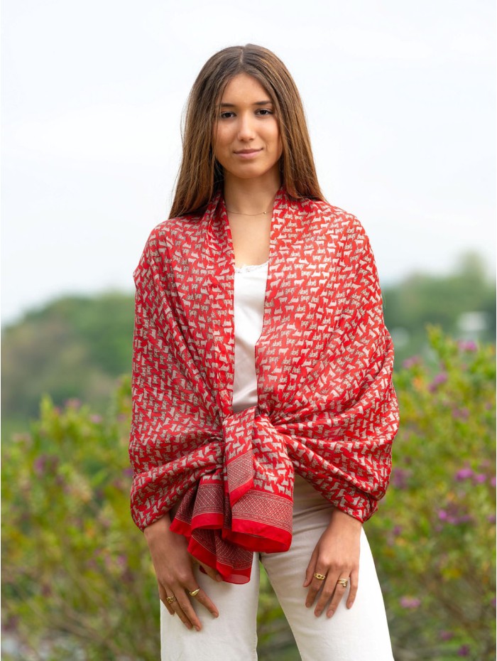 Silk foulard ASK132C
