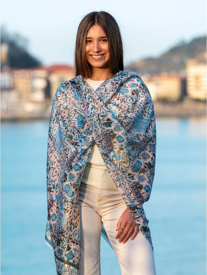 Foulard en soie ASK17C