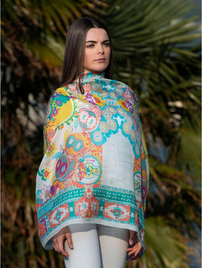 Foulard en soie ASK136C