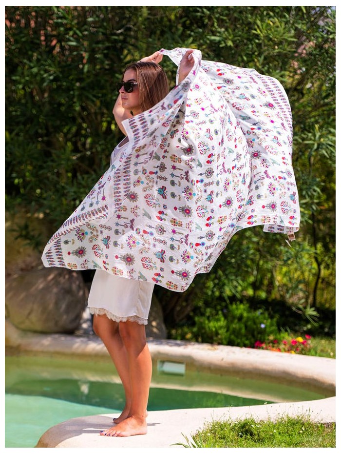 Foulard en soie ASK139C