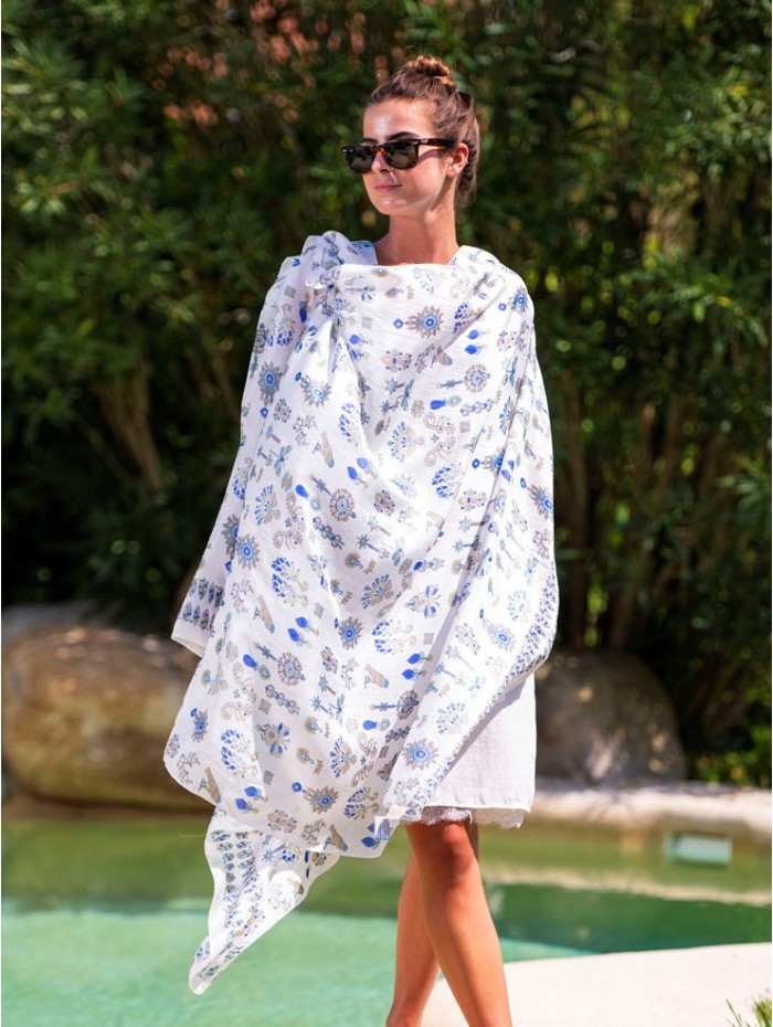 Foulard en soie ASK139C