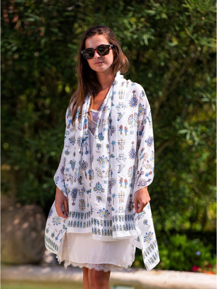 Foulard en soie ASK139C