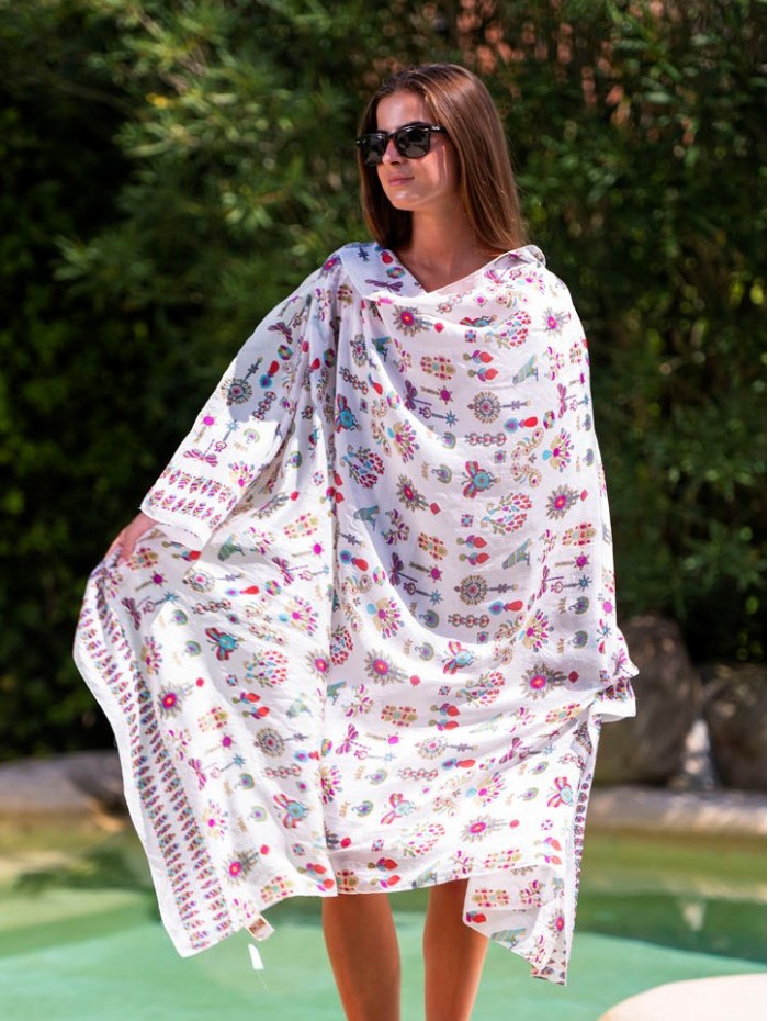 Foulard en soie ASK139C