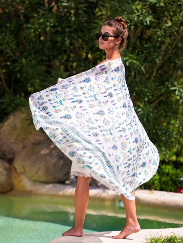 Foulard en soie ASK139C