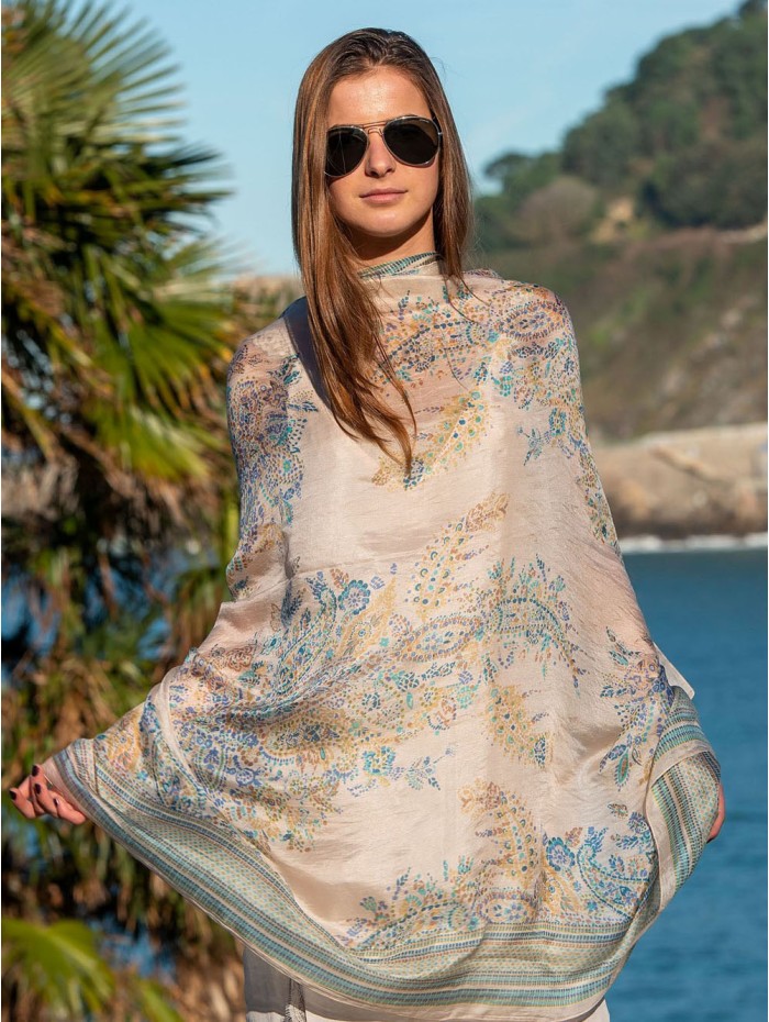 Foulard en soie ASK202C