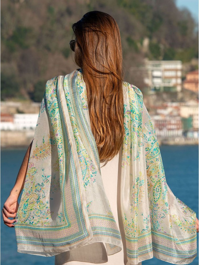Foulard en soie ASK202C