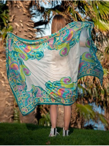 Silk foulard ASK203C