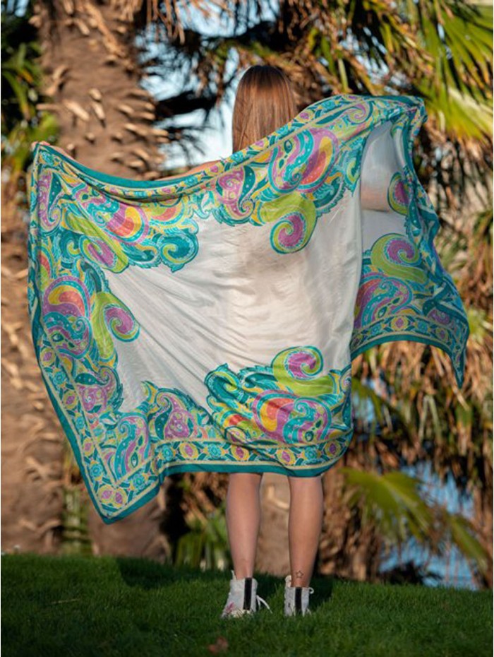 Foulard en soie ASK203C
