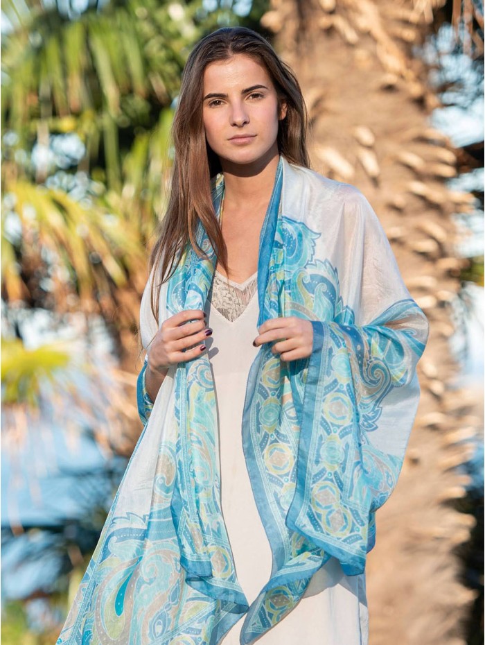 Foulard en soie ASK203C