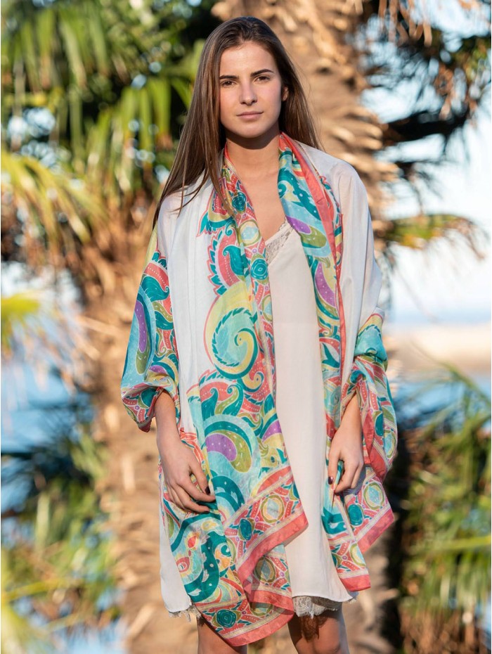 Foulard en soie ASK203C