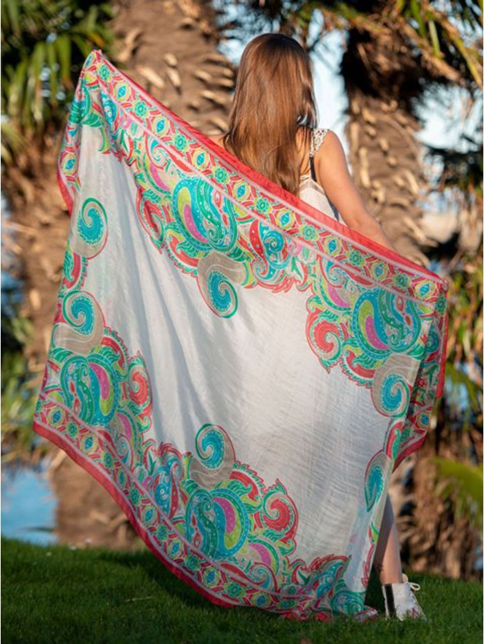 Foulard en soie ASK203C