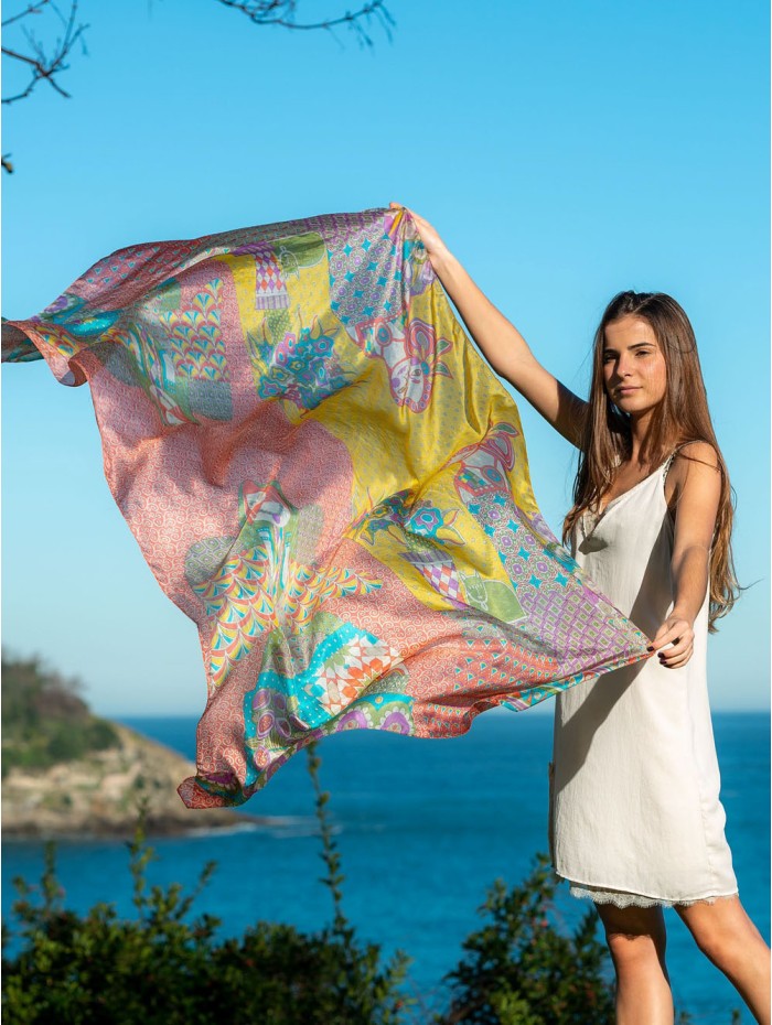 Foulard en soie ASK216C