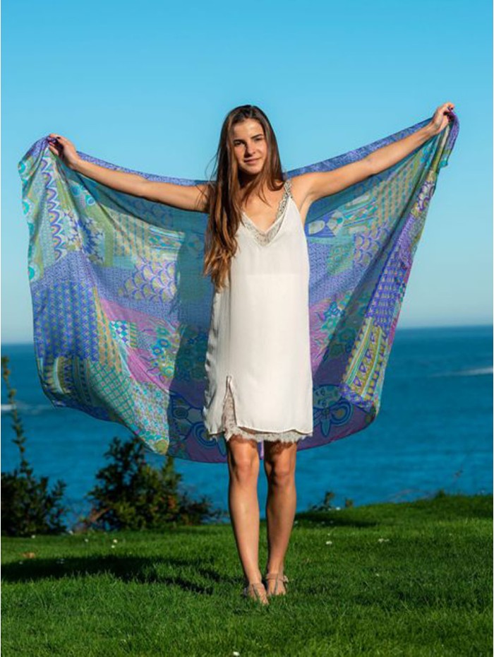 Foulard en soie ASK216C