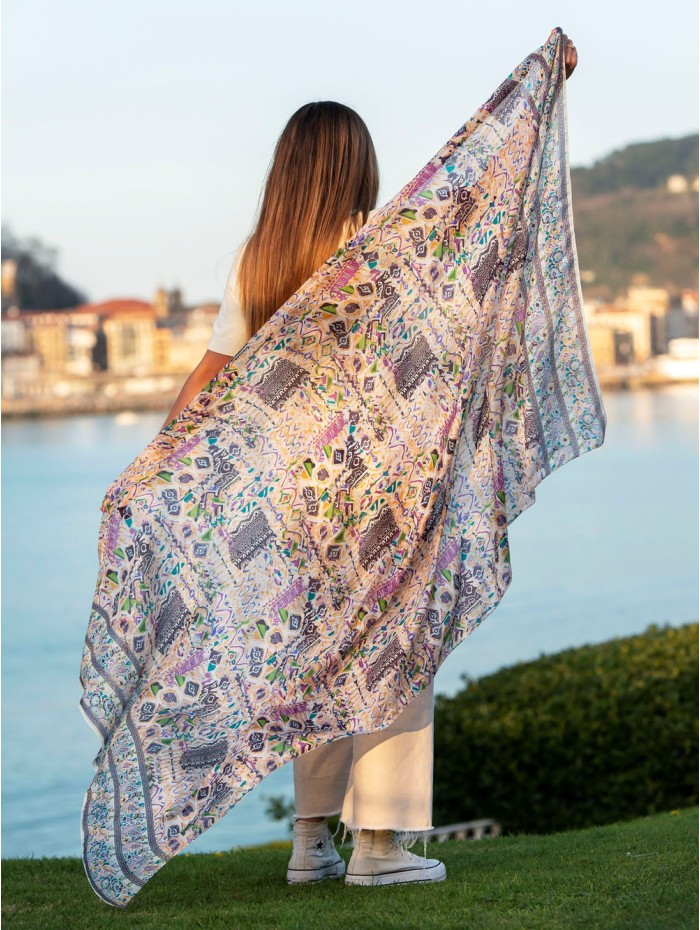 Foulard en soie ASK17C
