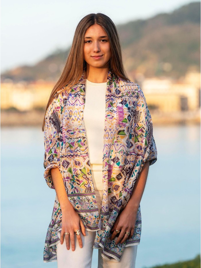 Foulard en soie ASK17C