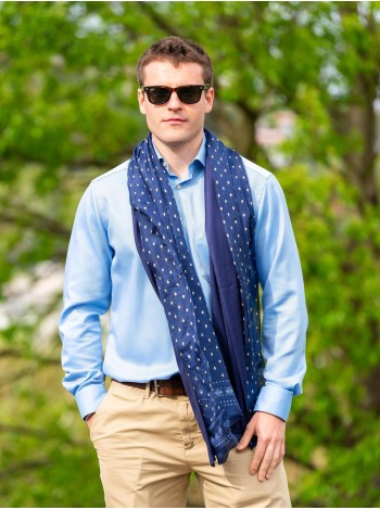 Foulard double en soie ASK75CD