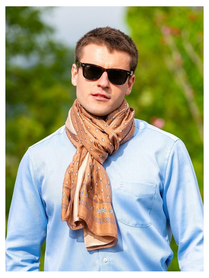 Double silk foulard ASK75CD
