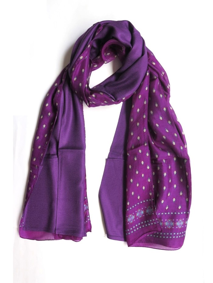 Double silk foulard ASK75CD
