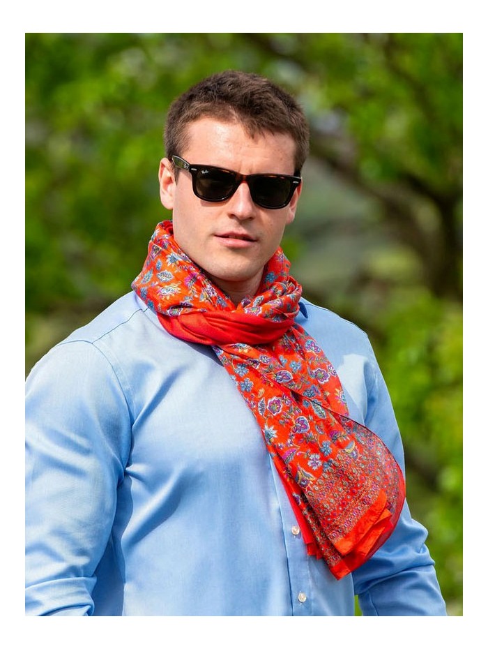 Double silk foulard ASK76CD