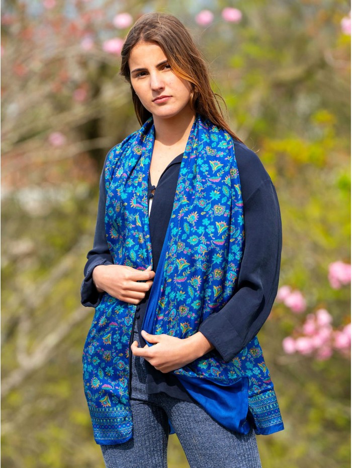 Double silk foulard ASK76CD