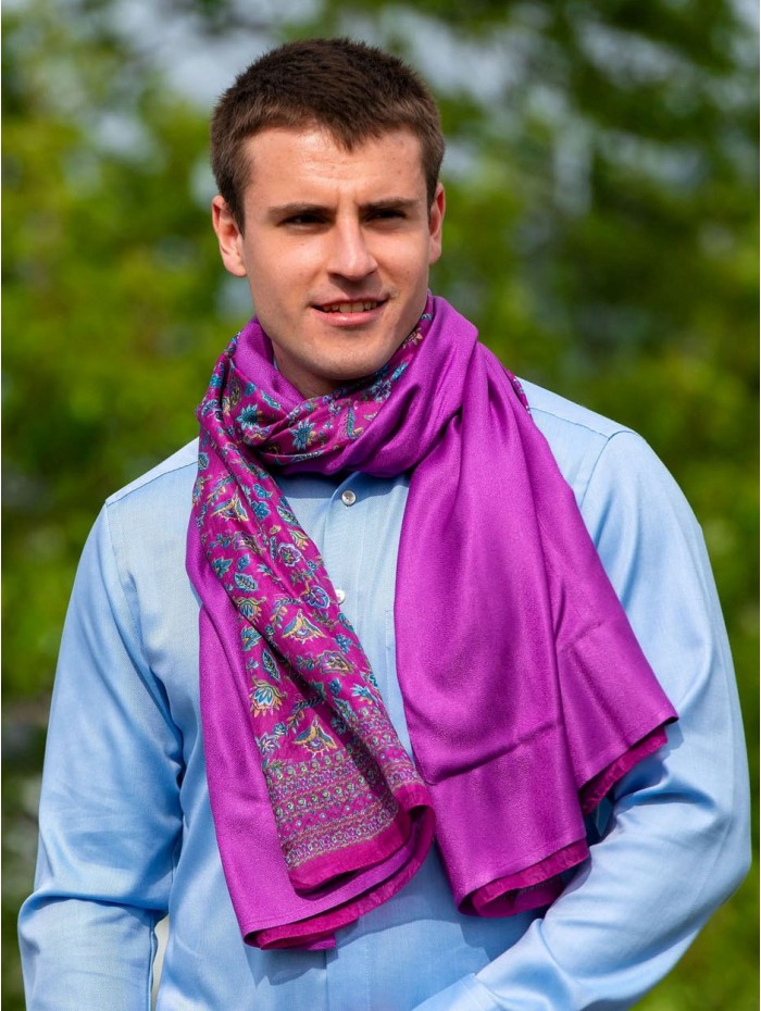 Foulard double en soie ASK76CD