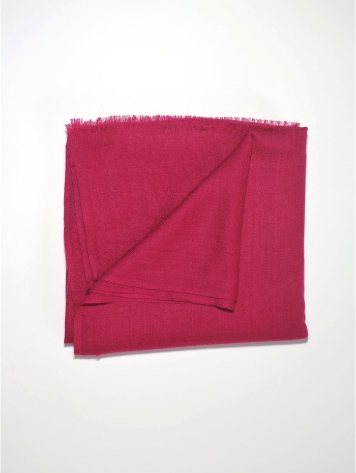 Wool and silk plain shawl ASWRPERS
