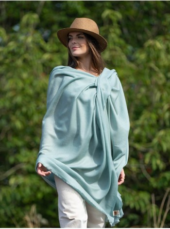 Foulard uni laine-soie ASWBMINE