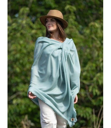 Foulard uni laine-soie ASWBMINE