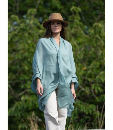 Foulard uni laine-soie ASWBMINE