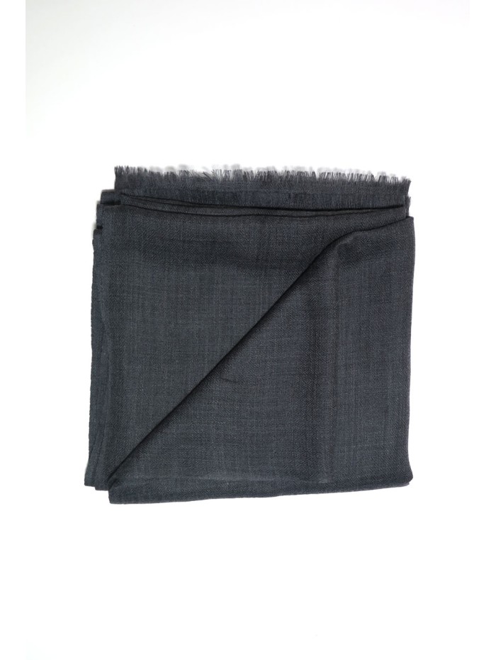 Wool and silk plain shawl ASWGCHAR
