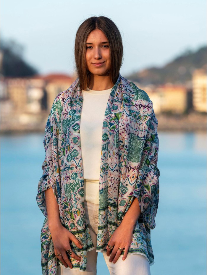 Foulard en soie ASK17C