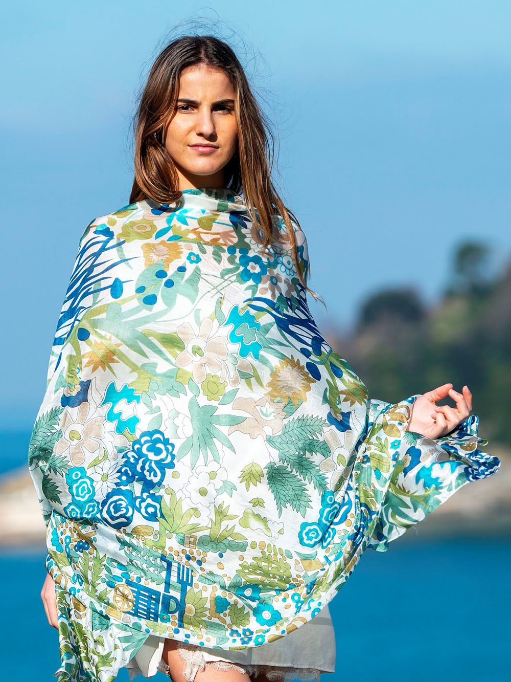 Silk foulard ASK163C