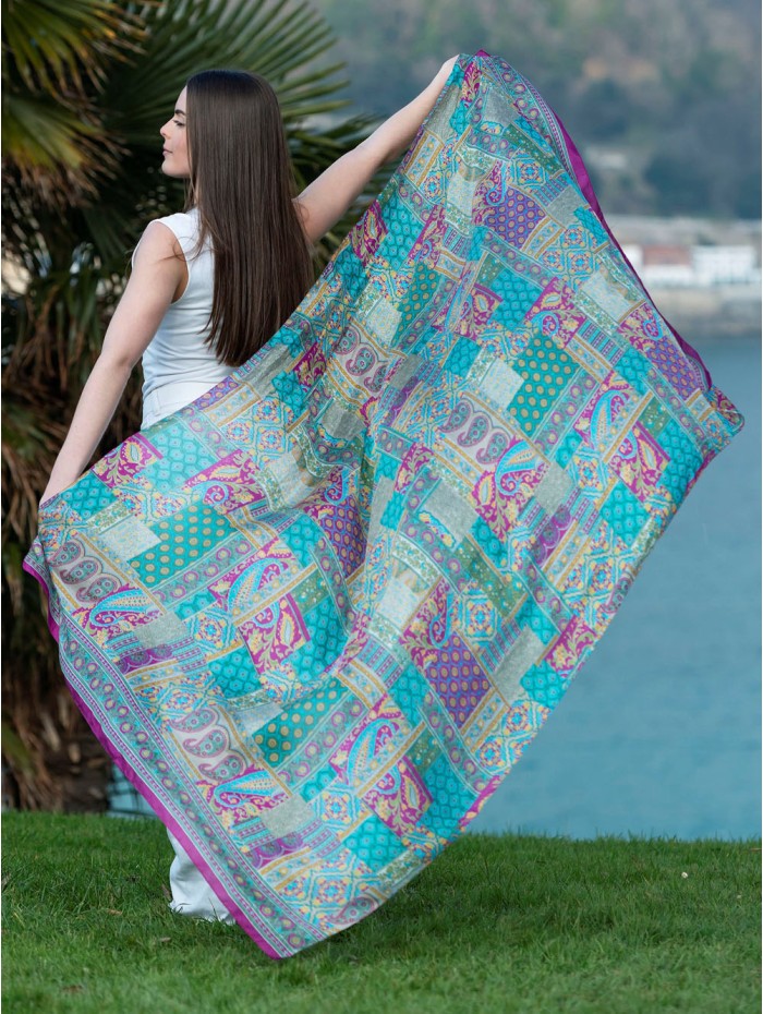 Silk foulard ASK182C