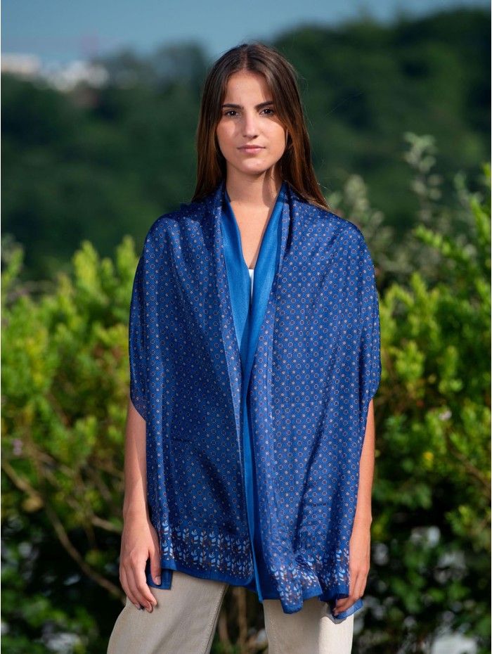 Double silk foulard ASK79CD