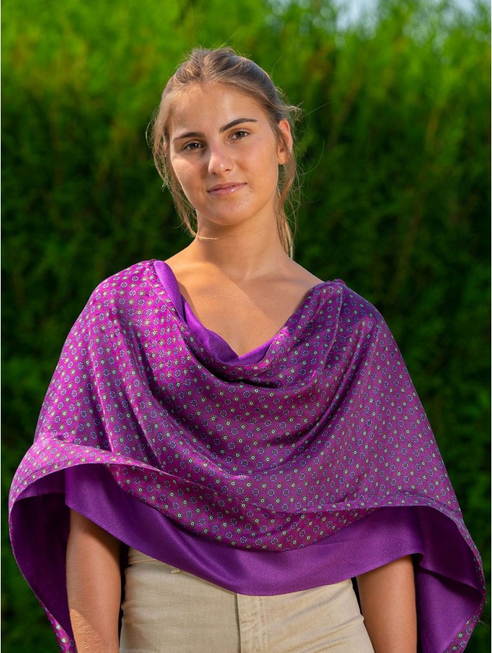 Double silk foulard ASK79CD