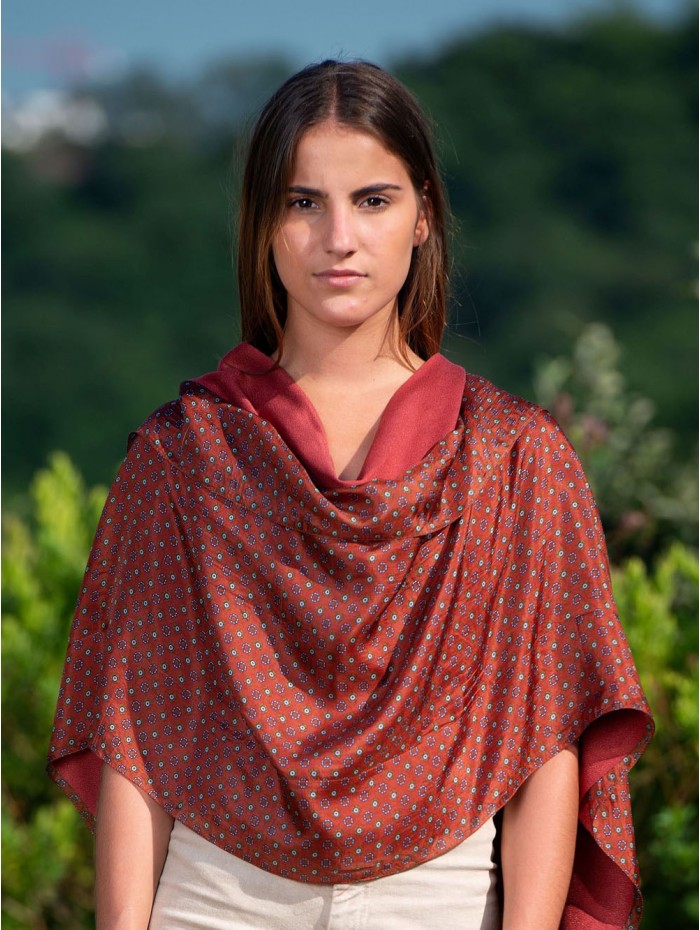 Double silk foulard ASK79CD